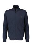 LERROS Sweatjacke Strukturqualität Dunkelblau/Blau