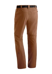Maier Sports Funktionshose Tajo 2 He-Zip Off Hose Braun/Khaki