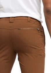 Maier Sports Funktionshose Tajo 2 He-Zip Off Hose Braun/Khaki