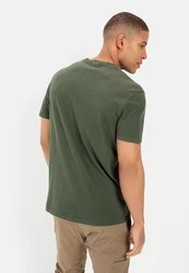 camel active Kurzarmshirt T-Shirt Dunkelgrün/Grün