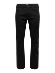Only & Sons Regular-fit Jeans WEFT Schwarz/Grau/Dunkelgrau