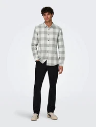 Only & Sons Regular-fit Jeans WEFT Schwarz/Grau/Dunkelgrau