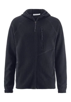 Hessnatur Fleecejacke Kapuze Relaxed Dunkelblau/Dunkelgrau Hessnatur Fleecejacke Kapuze Relaxed Dunkelblau/Dunkelgrau