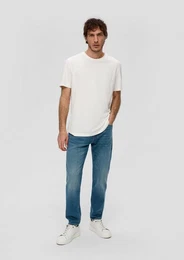Stoffhose Jeans Mauro / Regular Fit / Hight Waist / Tapered Leg Blende