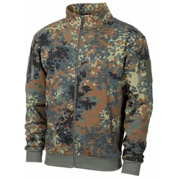 Outdoorjacke Sweatjacke, Tactical , flecktarn