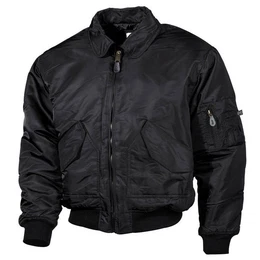 Outdoorjacke US CWU Pilotenjacke, schwarz, groe Gren