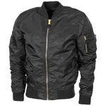 MFH US Airforce Jacke MA1 schwarz
