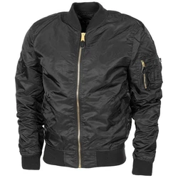 MFH US Airforce Jacke MA1 schwarz