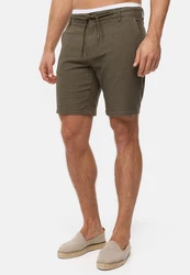 Indicode Chinoshorts INCaro Khaki/Dunkelgrün