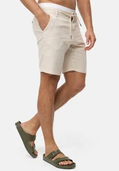 Indicode Chinoshorts INCaro Khaki/Beige