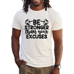 Banco T-Shirt Herren Sommer Workout Fitness Premium Beige/Dunkelblau/Schwarz/Braun