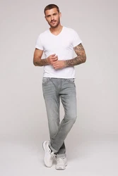 CAMP DAVID Regular-fit Jeans Grau/Hellgrau/Dunkelgrau