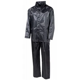 Regenoverall Regenanzug, 2-teilig, schwarz