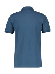 LERROS Kurzarmshirt mit Logostickerei Blau/Pastell/Hellblau/Dunkelblau