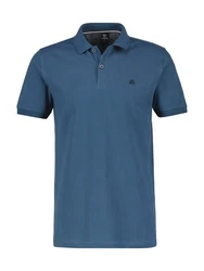LERROS Kurzarmshirt mit Logostickerei Blau/Pastell/Hellblau/Dunkelblau