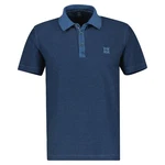 LERROS Kurzarmshirt mit Logostickerei Blau/Dunkelblau/Hellblau