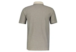 LERROS Kurzarmshirt mit Logostickerei Khaki/Beige/Braun/Creme/Grau