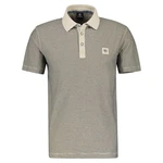 LERROS Kurzarmshirt mit Logostickerei Khaki/Beige/Braun/Creme/Grau