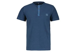 LERROS T-Shirt T-SHIRT SERAFINO 1/2 ARM Blau/Dunkelblau