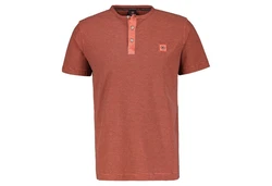 LERROS T-Shirt T-SHIRT SERAFINO 1/2 ARM Rot/Orange/Braun
