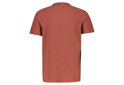 LERROS T-Shirt T-SHIRT SERAFINO 1/2 ARM Rot/Orange/Braun