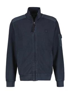 LERROS Sweater Blau/Dunkelblau