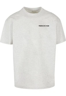 Merchcode T-Shirt Break The Rules Heavy Oversize Tee Grau/Hellgrau