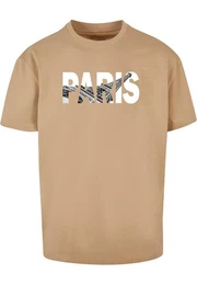 T-Shirt Herren Paris Eiffel Tower Heavy Oversize Tee (1-tlg)