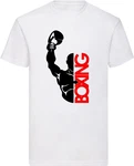 Banco Print-Shirt Herren Boxen Boxsport Outdoor Kampfsport Streetwear Outdoor Sport Beige/Braun