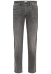camel active Regular-Fit Jeans 5-Pocket Hellgrau/Dunkelgrau/Grau