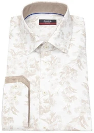 Langarmhemd Slim Fit stark tailliert Kentkragen