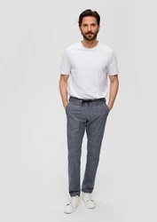 s.Oliver Stoffhose Regular Fit Chino Dunkelblau