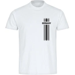 T-Shirt Herren Germany - Streifen - Mnner