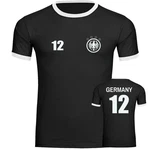 multifanshop T-Shirt Kontrast Germany - Adler Retro Trikot 12