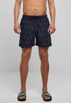 URBAN CLASSICS Badeshorts Embroidery Swim Shorts Dunkelblau/Schwarz/Blau/Rot/Lila/Gelb