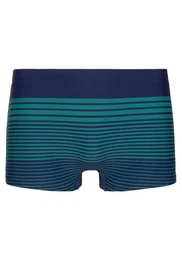 Boxer-Badehose mit modischen Streifen