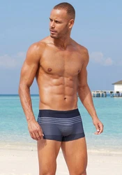 s.Oliver Boxer-Badehose Rot/Blau/Dunkelblau/Schwarz/Grau