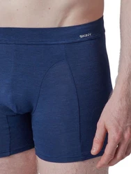 Skiny Retro Pant Herren Pant Cooling Deluxe Blau/Dunkelblau/Hellblau