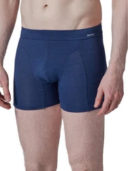 Skiny Retro Pant Herren Pant Cooling Deluxe Blau/Dunkelblau/Hellblau