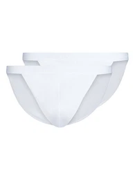 Slip Herren Tanga 2er Pack Cotton Rib (Packung, 2-St) -