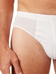 HUBER Slip Herren Brasil Selection Creme/Weiß
