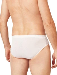 HUBER Slip Herren Brasil Selection Creme/Weiß