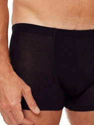 HUBER Retro Pants Herren Pant Cool Lyocell Selection Schwarz/Dunkelblau/Braun