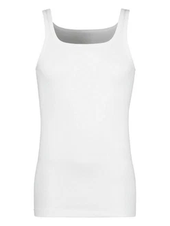 HUBER Achselhemd Herren Achselshirt Cotton Fine Rib 