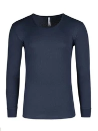 Unterhemd Herren Shirt langarm Cotton Fine Rib (Stck, 1-St) -