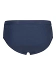 HUBER Herren Slip Cotton Fine Rib Dunkelblau/Blau