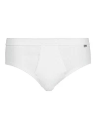 Slip Herren Slip mit Eingriff Cotton Fine Rib (Stck, 1-St) mit eingriff