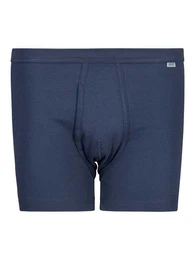 Retro Pants Herren Pant kurz mit Eingriff Cotton Fine Rib (Stck, 1-St) mit eingriff