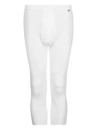 Lange Unterhose Herren Pant 3/4 mit Eingriff Cotton Fine Rib (Stck, 1-St) mit eingriff