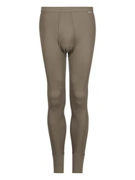 Lange Unterhose Herren Pant lang mit Eingriff Cotton Fine Rib (Stck, 1-St) mit eingriff